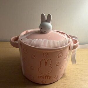 Miffy Spring Sakura Collection Pink Baking Dish with Lid 🐰💗